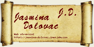 Jasmina Dolovac vizit kartica